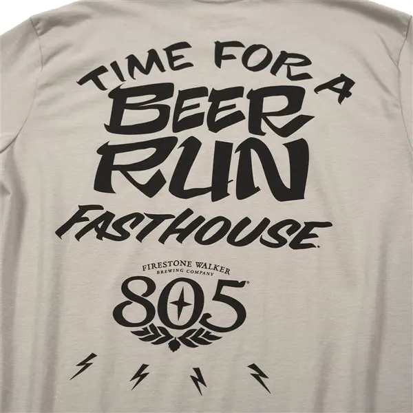 Fasthouse 805 Beer Run Tee Light Grey