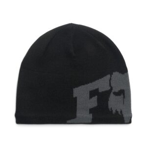 Fox Head X Jacquard Beanie Black - Image 1