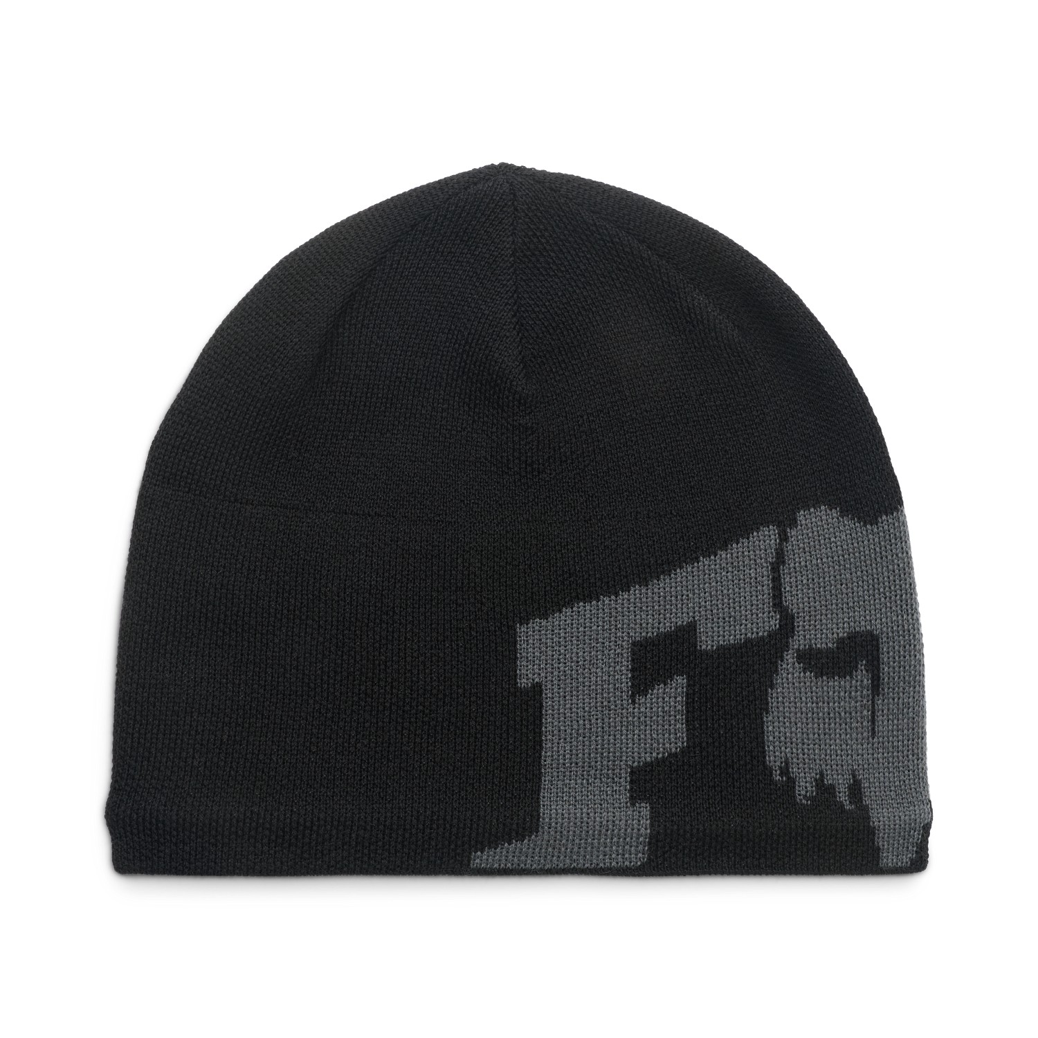 Fox Head X Jacquard Beanie Black - Image 1