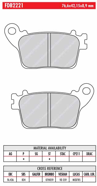 FERODO BRAKE BPADS - Image 138