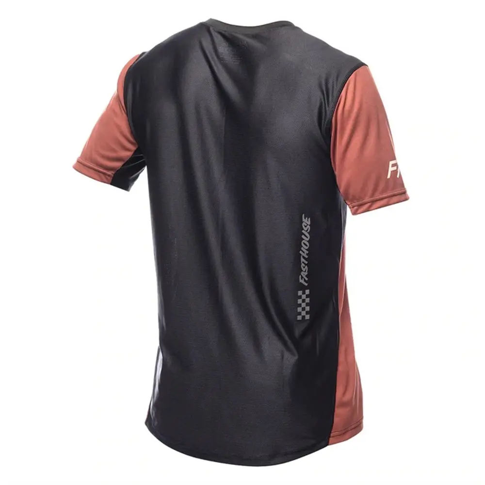 Fasthouse Alloy Rally Short Sleeve Jersey Clay/Black