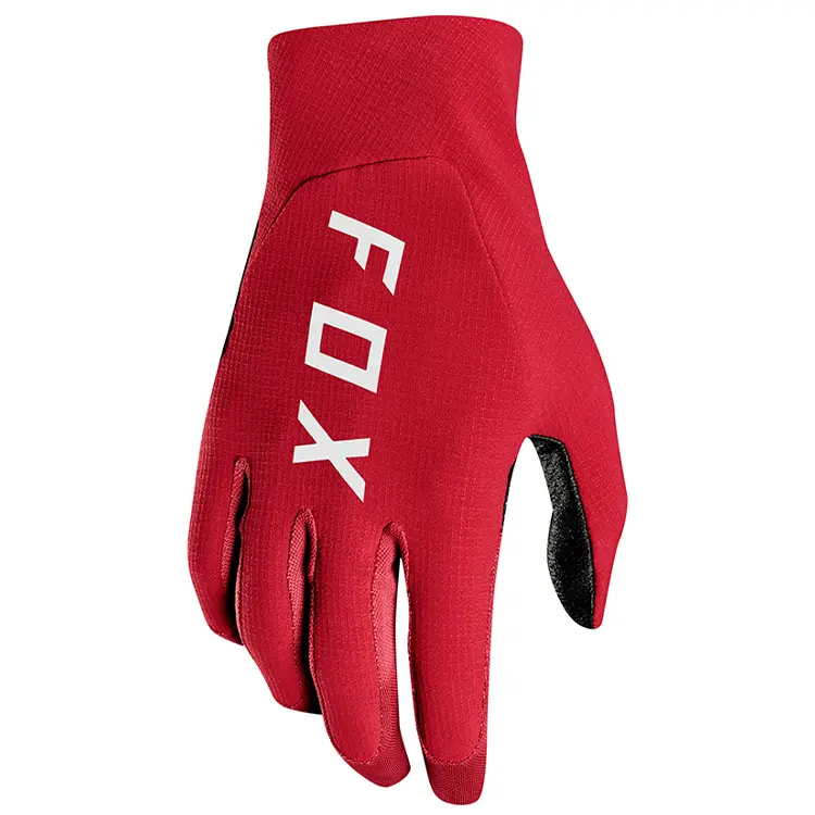 Motocross Gloves Fox Flexair Red