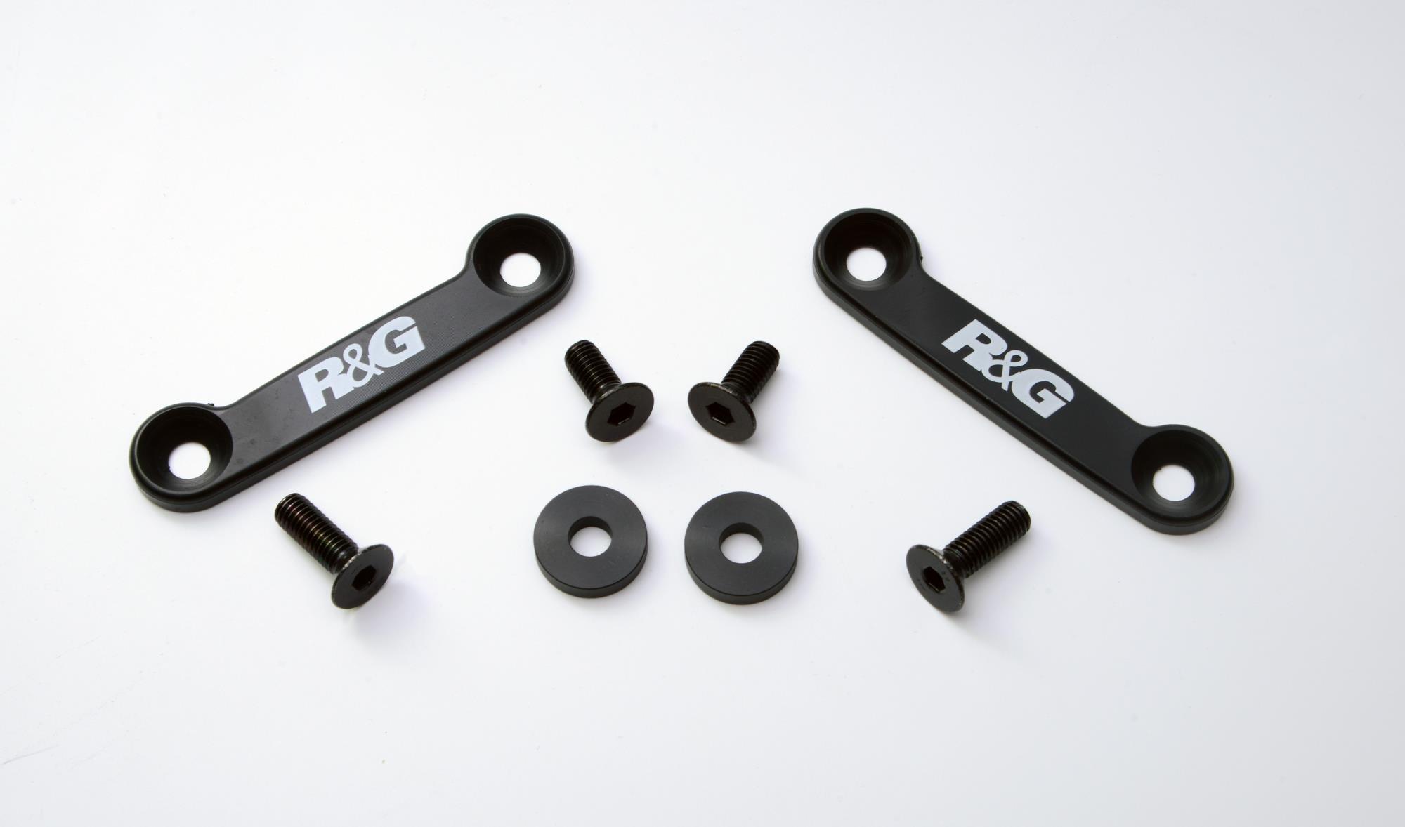 Rear Foot Rest Blanking Plate Left Side R & G Racing Yamaha MT25 '15- - Image 1