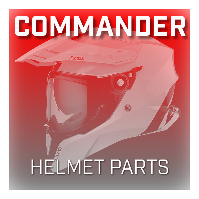 L Commander Cheek pad set Airoh Helmets 30mm               [] - Image 5