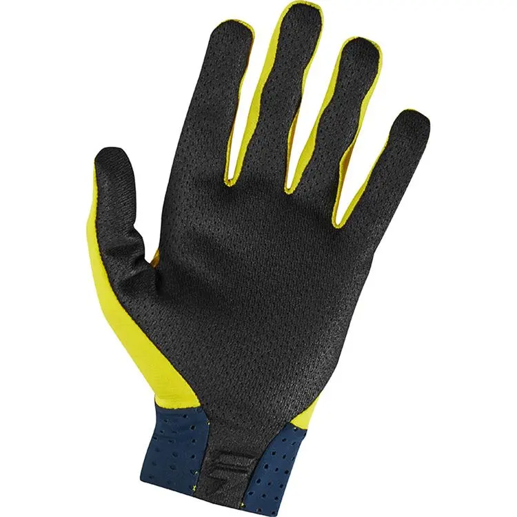 Motocross Glove 3lue Air Navy/Yellow