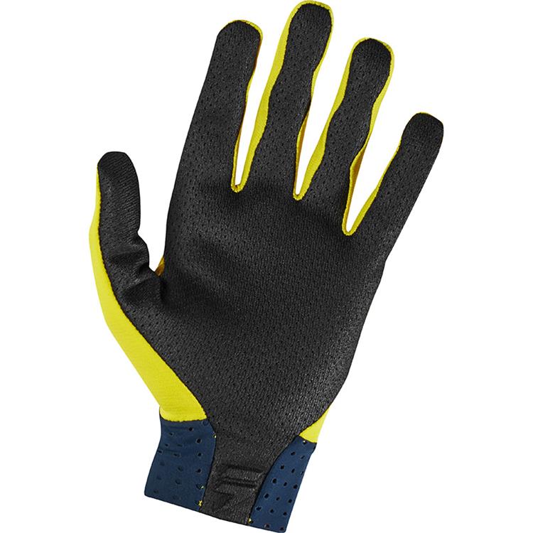 Motocross Glove 3lue Air Navy/Yellow - Image 2