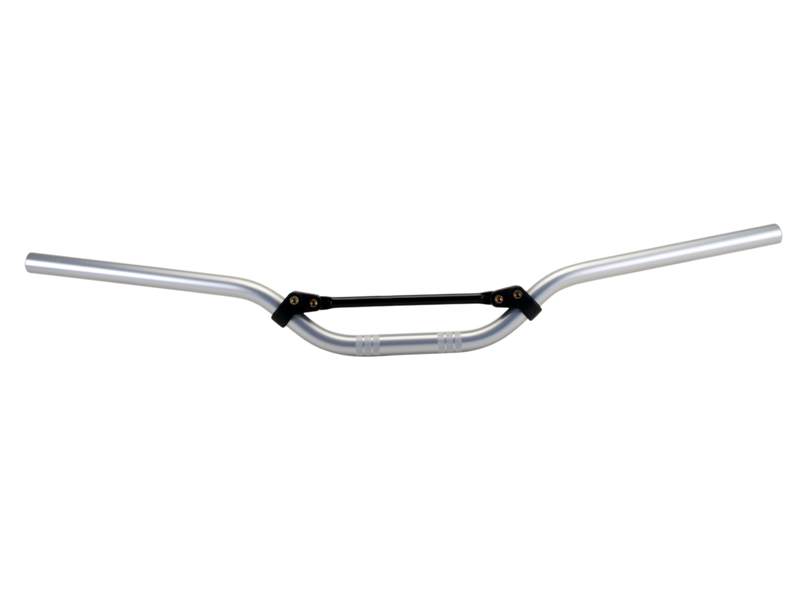 H/BAR ALU TRIAL SILVER 824mm WIDE 129mm HIGH 70mm BACKSWEEP - Image 2