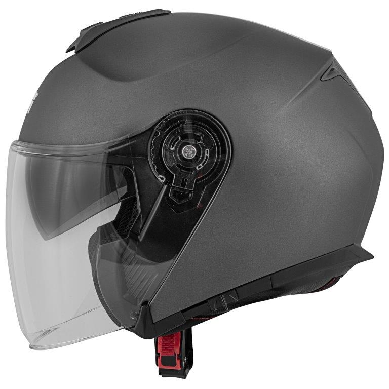 Givi X22 Planet Jet Open Face Helmet Titanium - Image 4