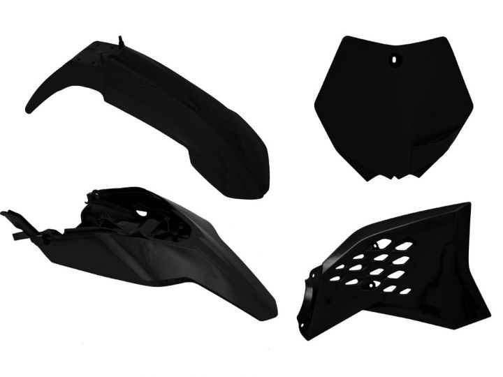 PLASTICS KIT RTECH  KTM SX65 12-15 BLACK - Image 1