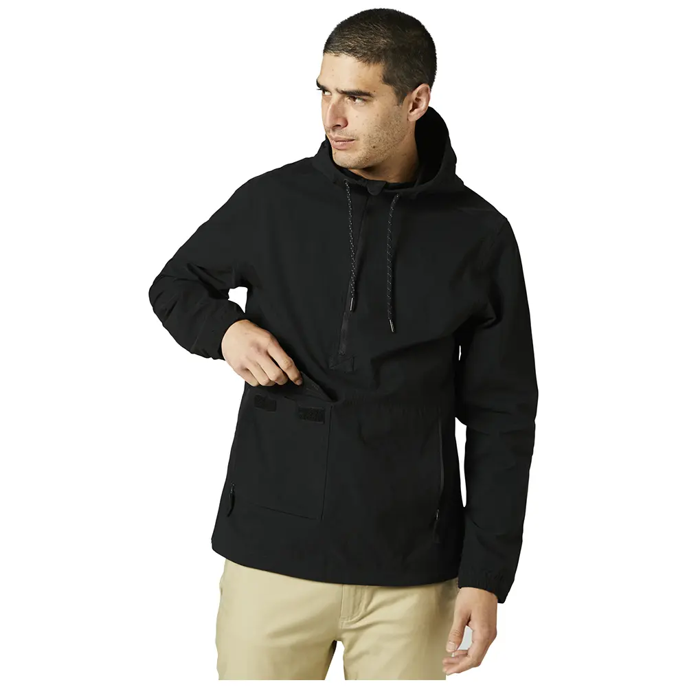 Fox Survivalist Anorak Jacket Black