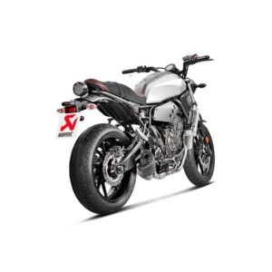 Full Stainless System/Carbon Muffler  Yamaha MT07/FZ07 14-23/XSR700 16-23/Tracer 700 16-19/Tracer 7/GT 2020-23 - Image 6
