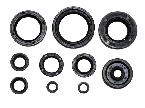 *ENGINE OIL SEAL SET PSYCHIC 10 PIECE YAMAHA YZ125 98-00 - Image 1
