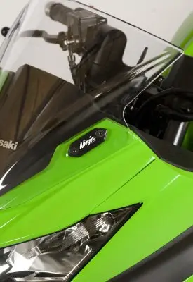 Mirror Blanking Plates R & G Racing Kawasaki Ninja 300/250 '13- & ZX6R 636 '13-