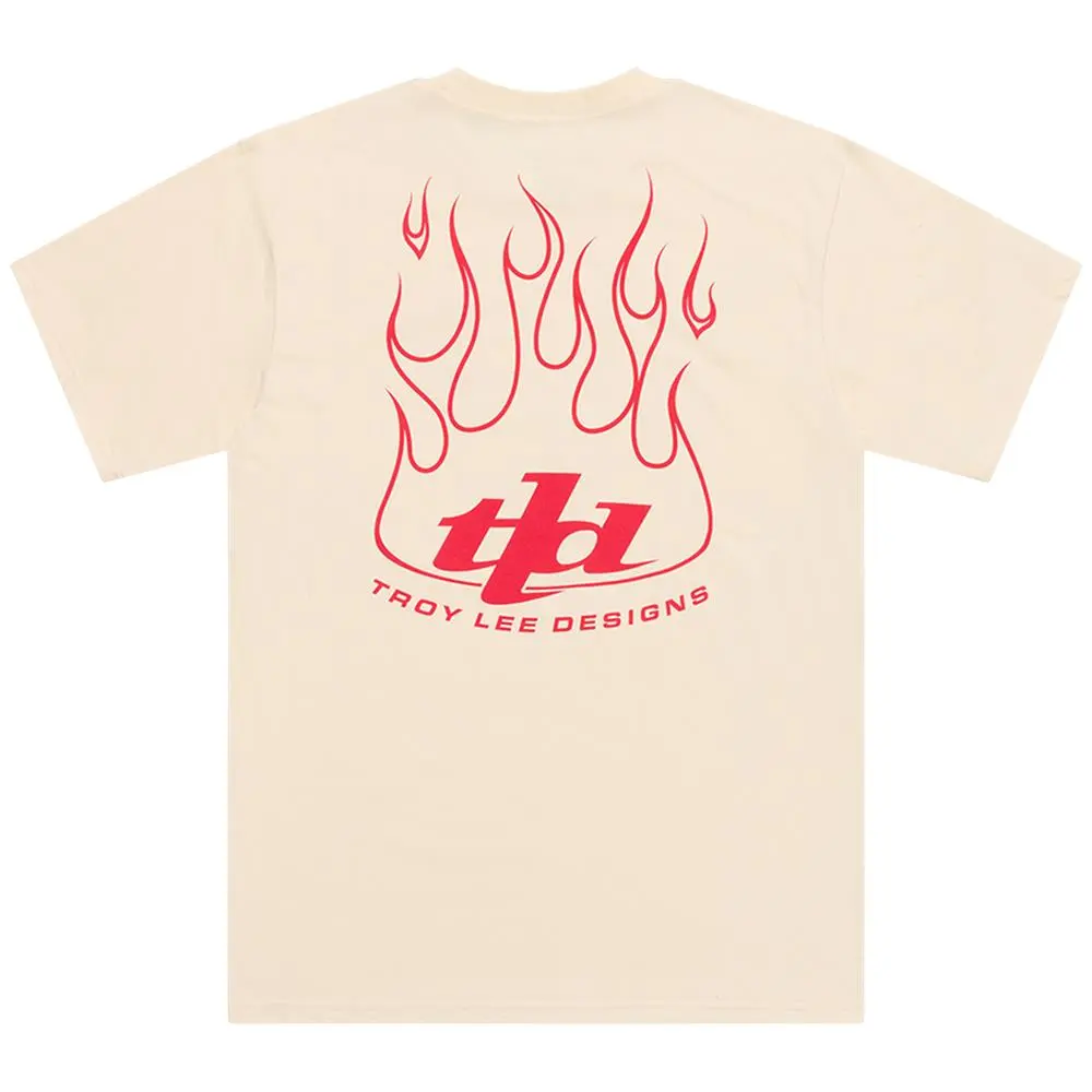Troy Lee Designs Torched Tee Vintage White