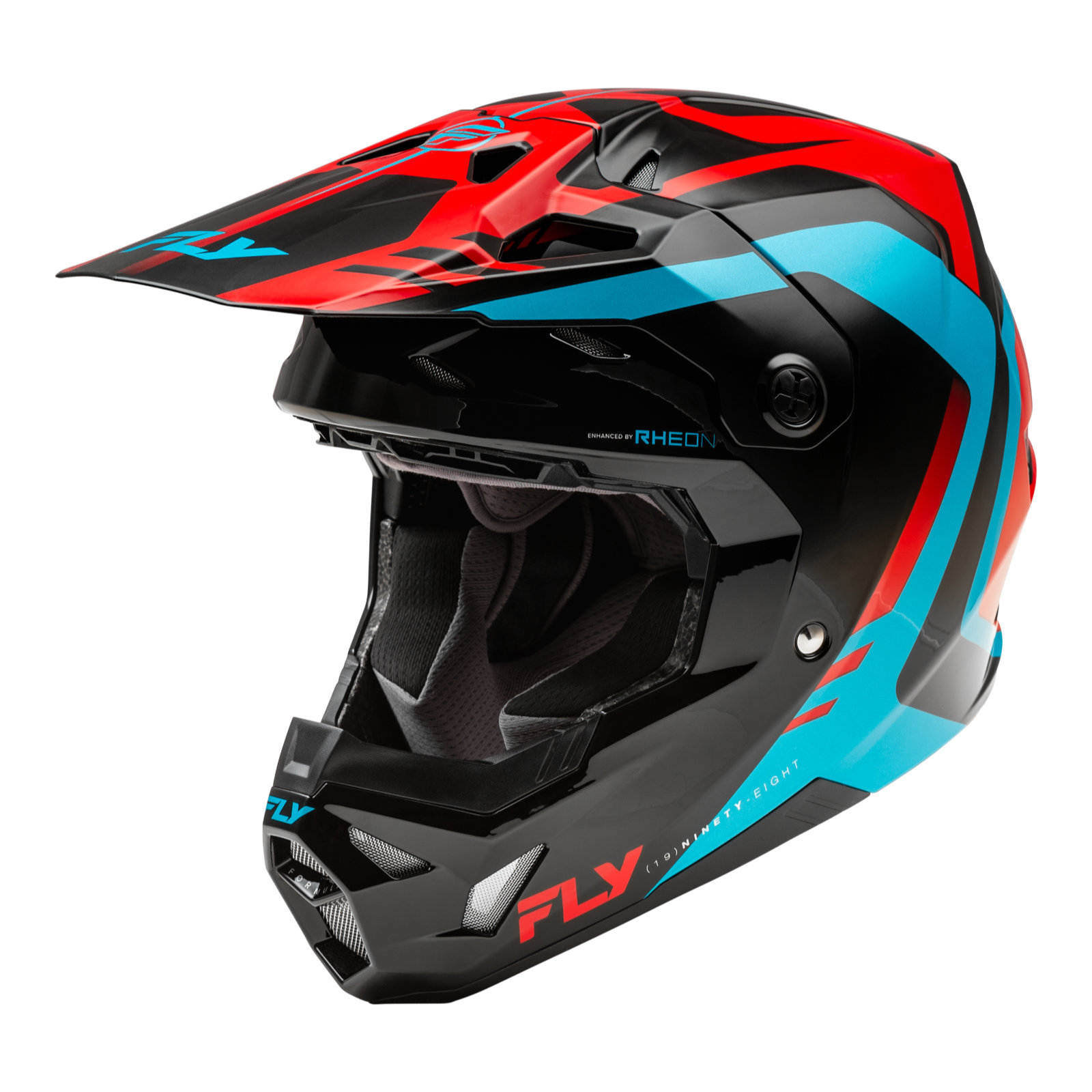 FLY Racing Formula CP Krypton Motocross Helmet Red/Black/Blue - Image 1