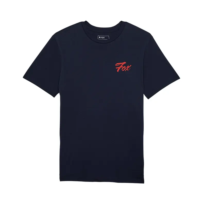 Fox Scripted Premium Tee Midnight Blue