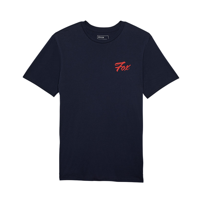 Fox Scripted Premium Tee Midnight Blue - Image 1
