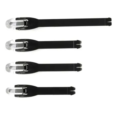 Alpinestars Tech-8 Buckle & Strap Kit Black/White