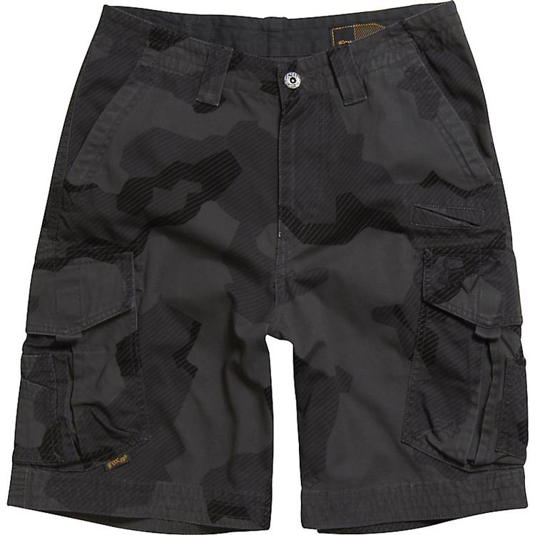 Shorts Fox Slambozo Walkshorts Charcoal Camo - Image 1