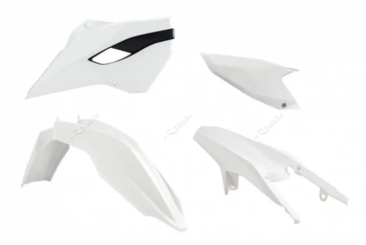 PLASTICS KIT RTECH HUSABERG TE125 TE250 TE300 FE350 13-14 WHITE