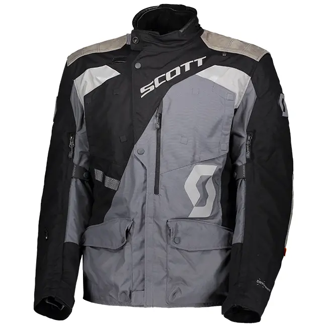 Adventure Jacket Scott Dualraid Dryo Jacket Black/Iron Grey