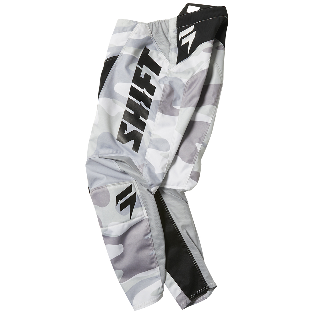 Motocross Pants Shift White Label Youth Black Camo - Image 2