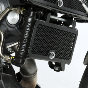 Oil Cooler Guard Ducati Red R&G                            [] - Image 2