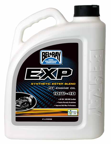 Oil Bel Ray EXP Synthetic Ester 4T 10W40 4 Litre - Image 1