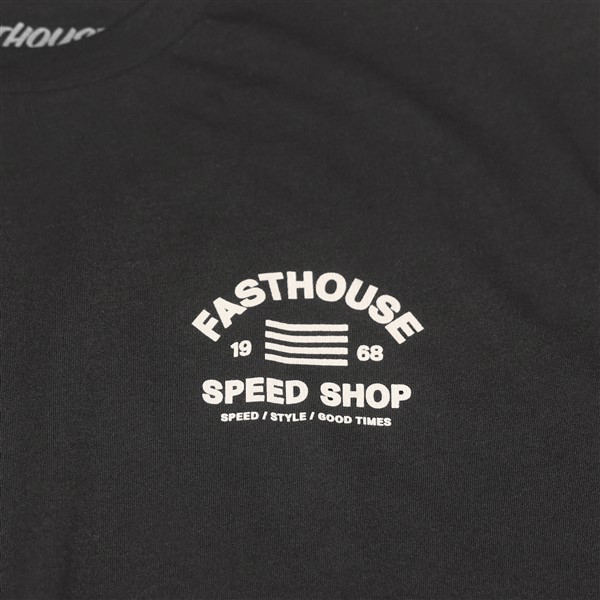 Fasthouse Cobalt SS Tee Black - Image 3