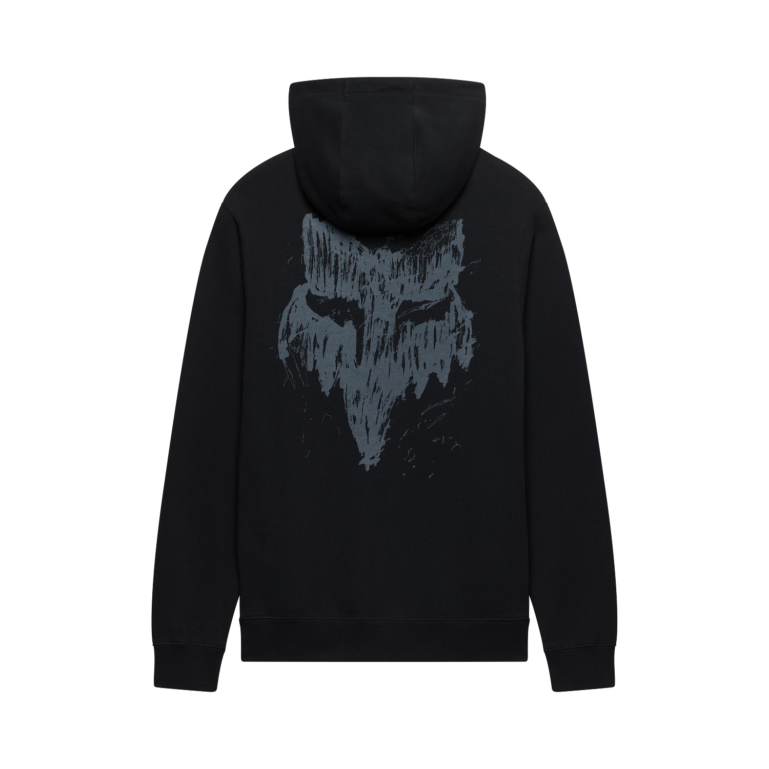 Fox Slowburn Fleece Pullover Hoodie Black - Image 2