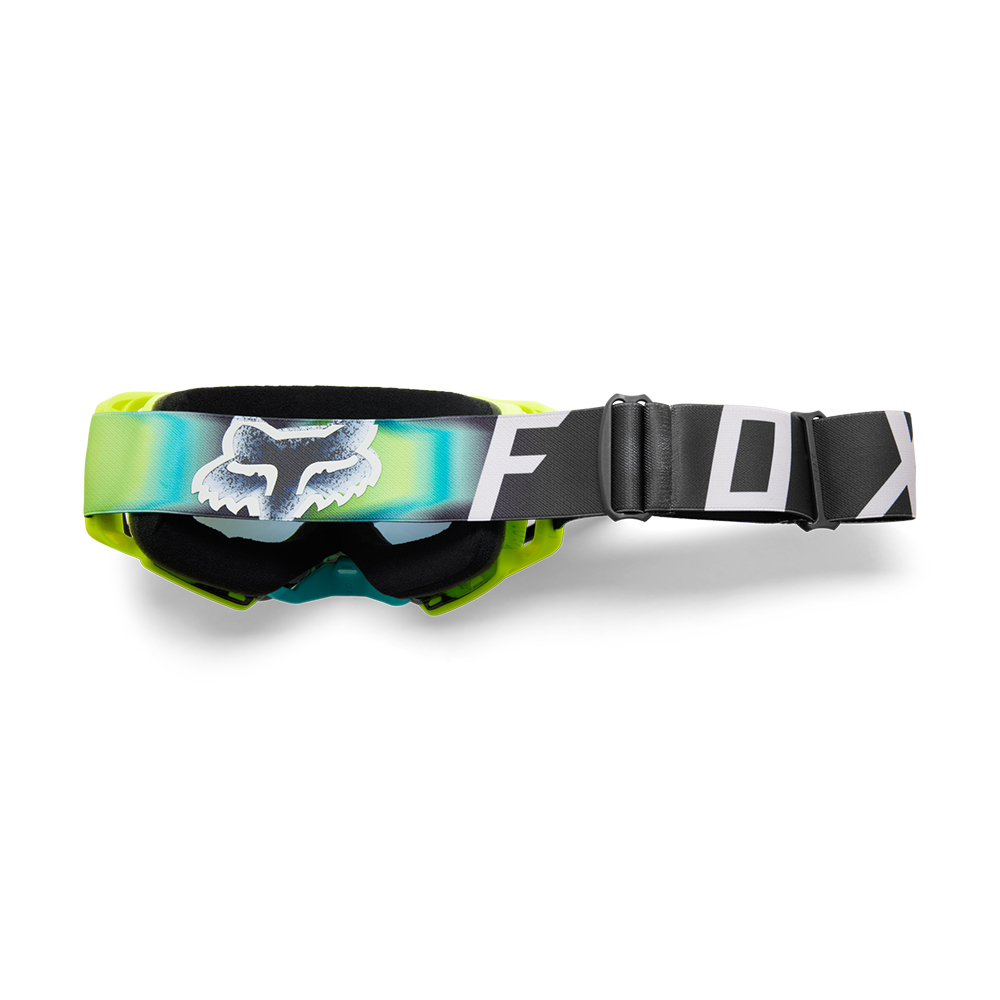 Fox Airspace Horyzn Motocross Goggles Flo Yellow with Grey Lens - Image 4