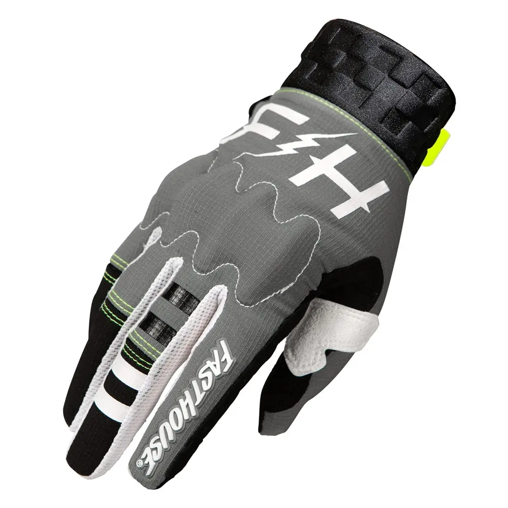 Fasthouse Speed Style Blaster Motocross Gloves Charcoal/Black