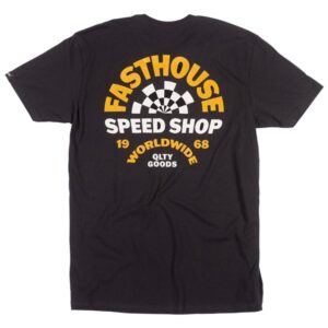 Fasthouse Deco Tee Black - Image 1