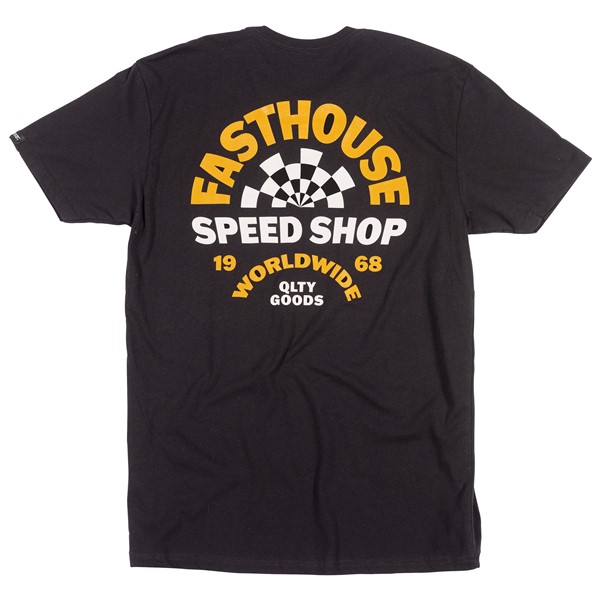 Fasthouse Deco Tee Black - Image 1