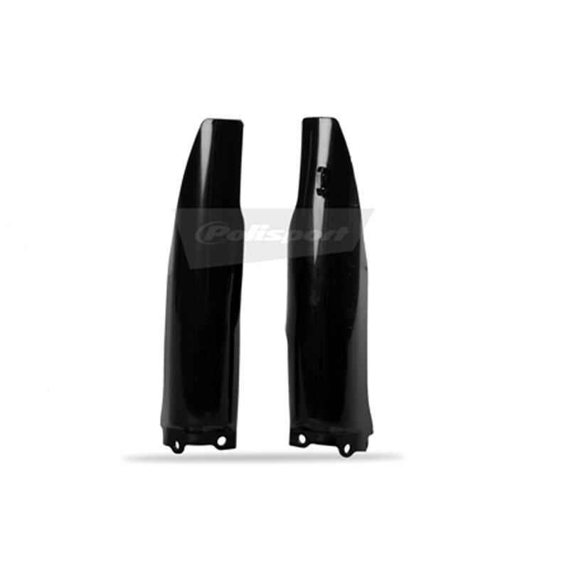FORK GUARDS KX125-250 04-08/250F 04-05/ RMZ250 04-06 BLK - Image 1