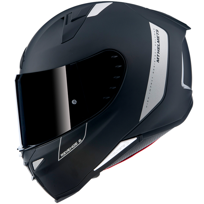 MT Revenge 2 Road Helmet Matte Black - Image 2