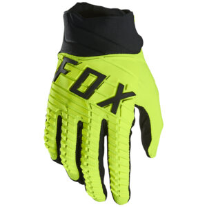 Fox 360 Yellow Motocross Gloves - Image 1