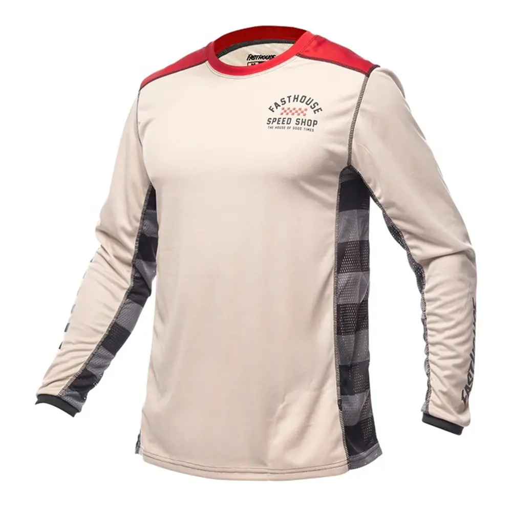 Fasthouse Outland Long Sleeve Jersey Cream