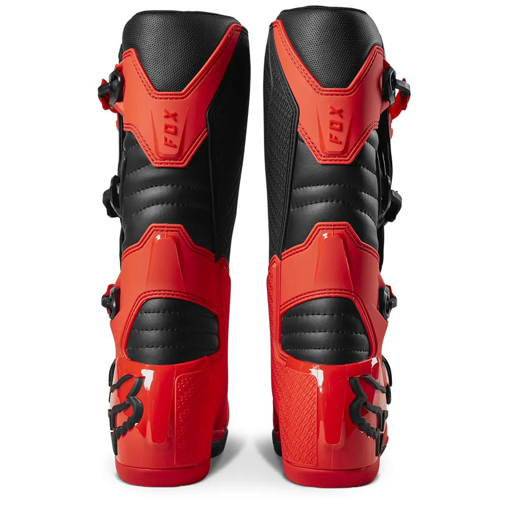 Fox Comp Motocross Boots Flo Red