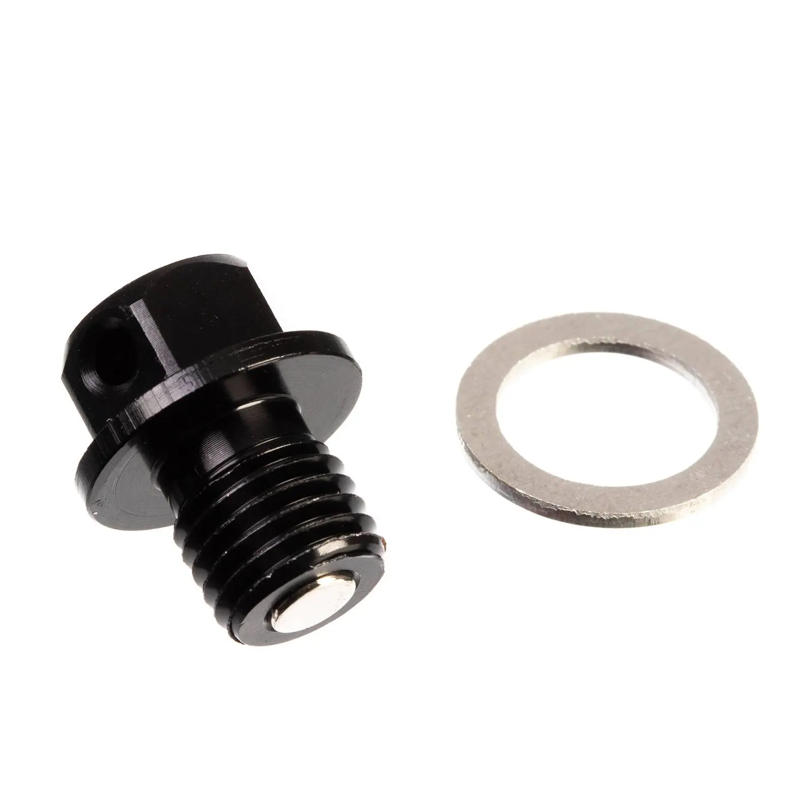 WHITES MAGNETIC SUMP PLUG BLK M12 x 12 – P1.5