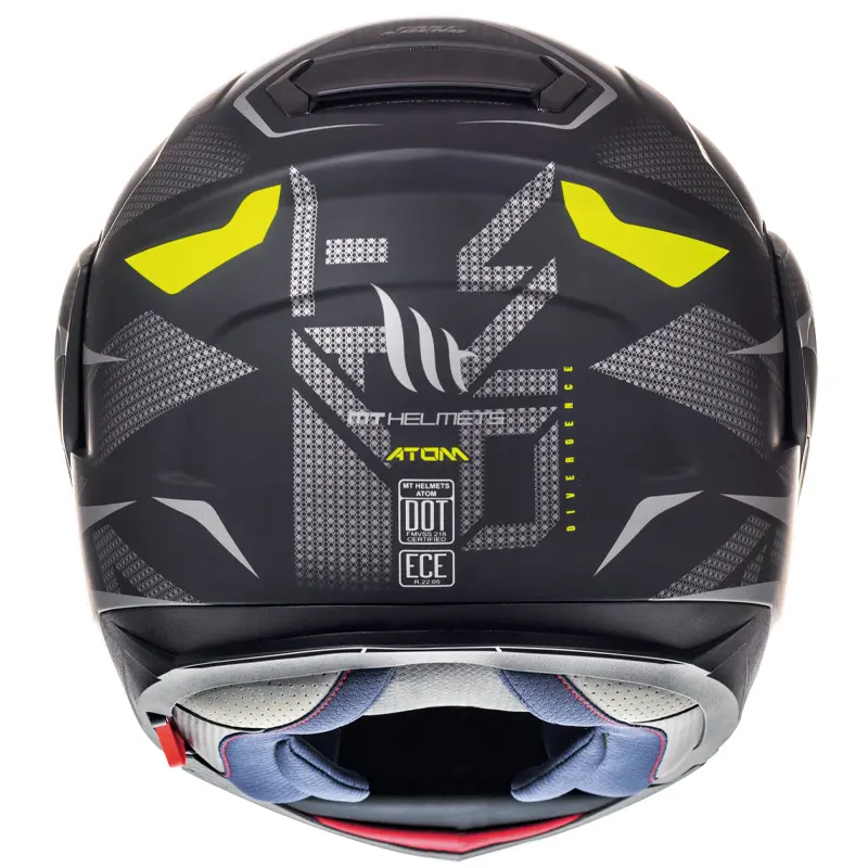 MT Atom SV Flip Front Helmet Divergence Matte Grey