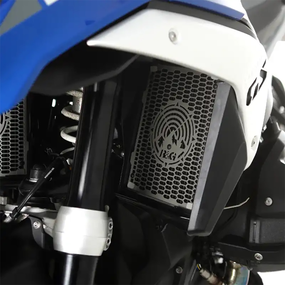 PRO Radiator Guard for BMW R 1300 GS 23- (Pair) and R 1300 GS Adventure 24- Black R&G - Image 1
