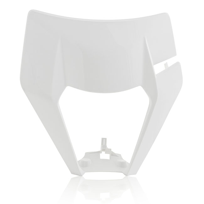 Headlight Mask White KTM EXC, EXC-F 2017-2019 [A] - Image 1