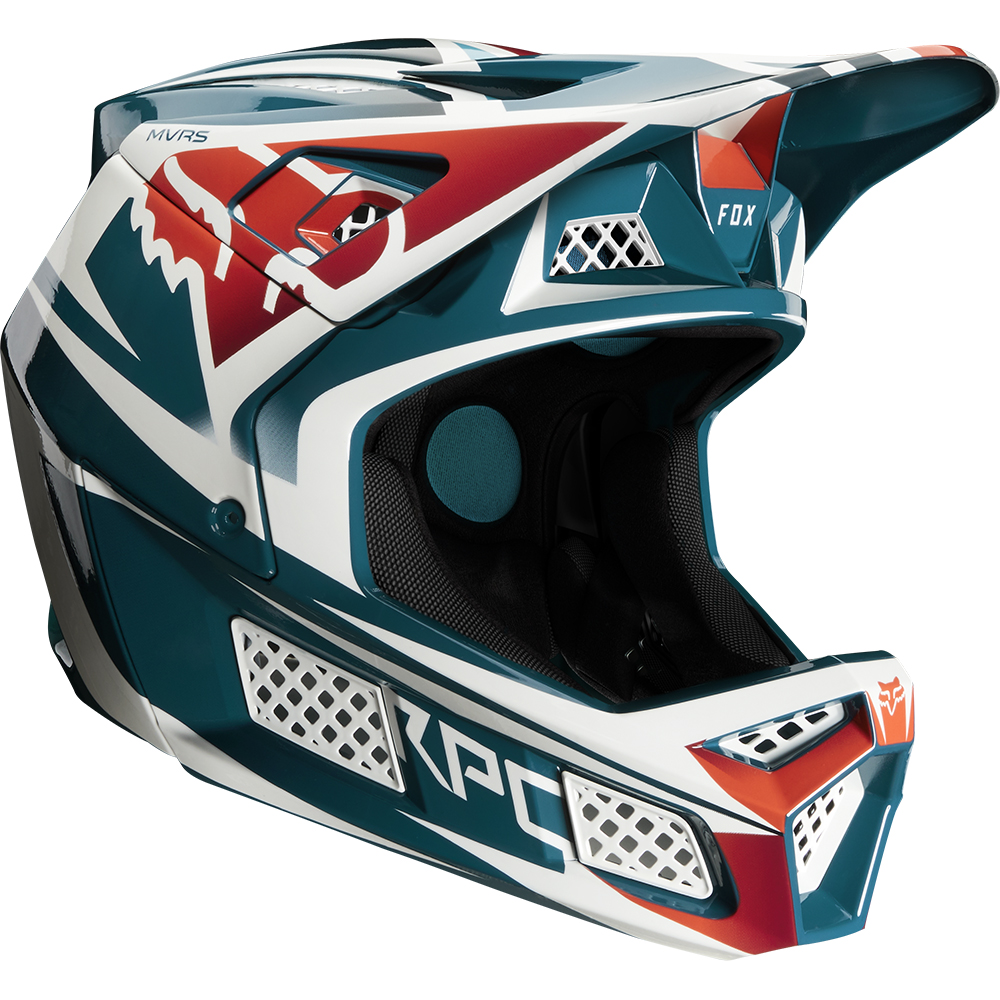 Helmet Fox Rampage Pro Carbon Beast Blue - Image 2