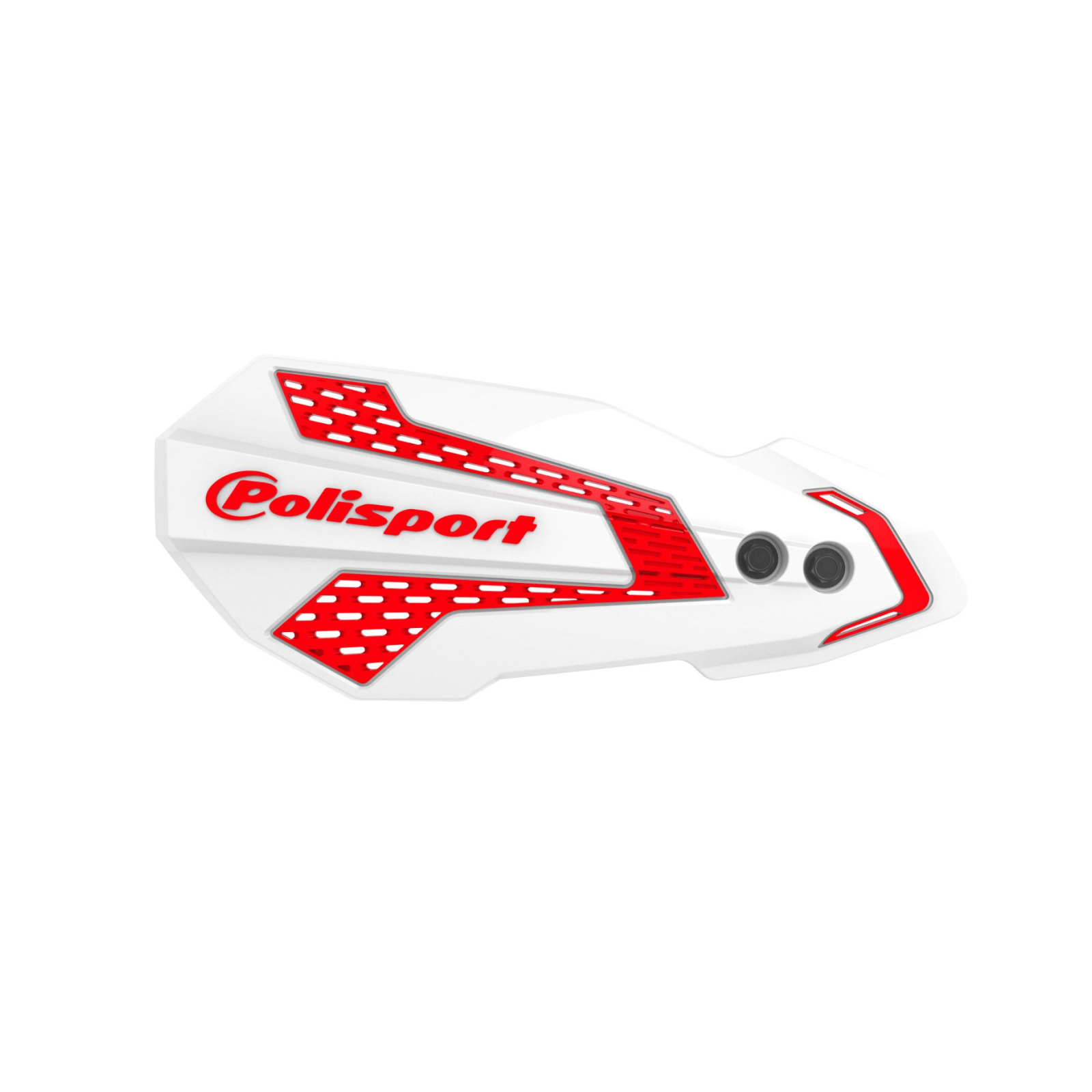 POLISPORT MX FLOW EC/EC-E(21->) HUSQ TE/FE(22) WHITE/RED - Image 1