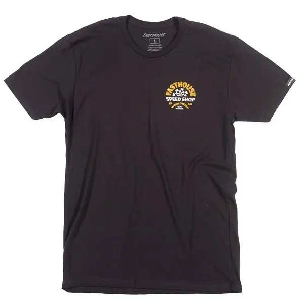 Fasthouse Deco Tee Black