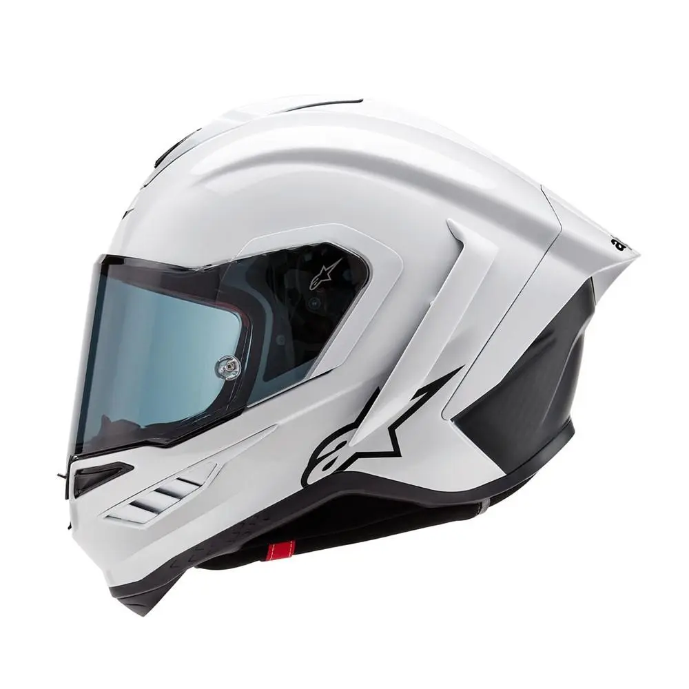 Alpinestars Supertech R10 Helmet Solid White Gloss/Matte Black