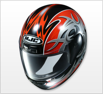 Helmet HJC CS-10 Tatoo Black/Red - Image 1