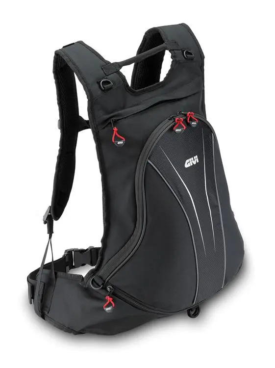 Givi Expandable with Helmet Holder Backpack 22lt Black