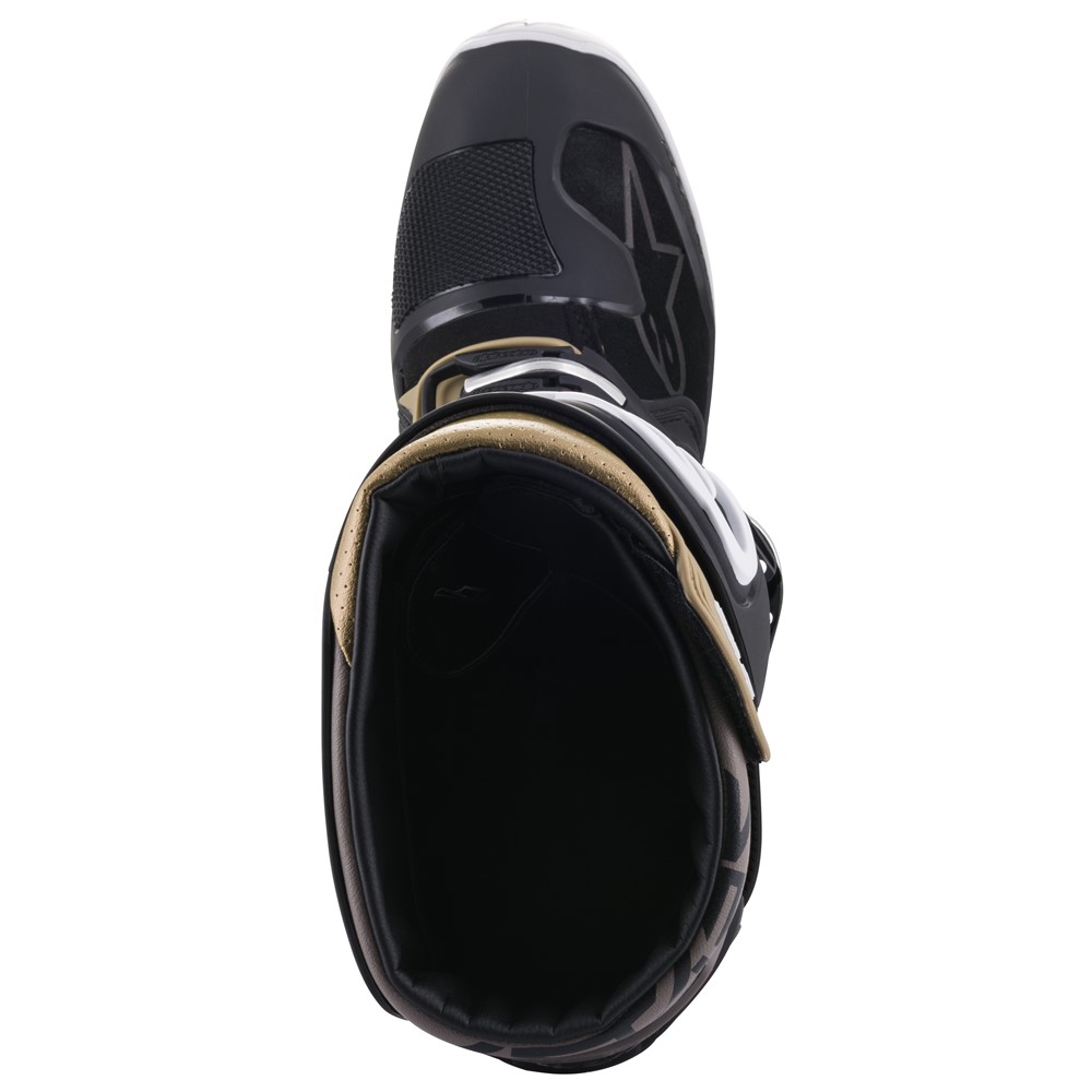 Alpinestars Tech-7 Enduro Drystar Motocross Boots Black/Grey/Gold - Image 6